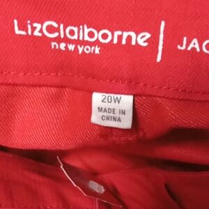 Liz Claiborne Red Jeans
